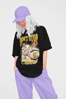 Nome do produto Camiseta Freddie Mercury - Don't Stop Meow - Preto