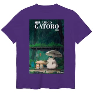 Nome do produto Camiseta Meu Amigo Totoro - Gatoro