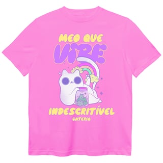 Nome do produto Camiseta Vibe Indescritível