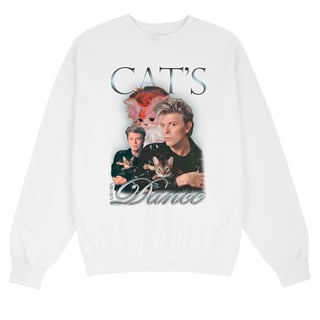 Nome do produto Moletom David Bowie - Cat's Dance