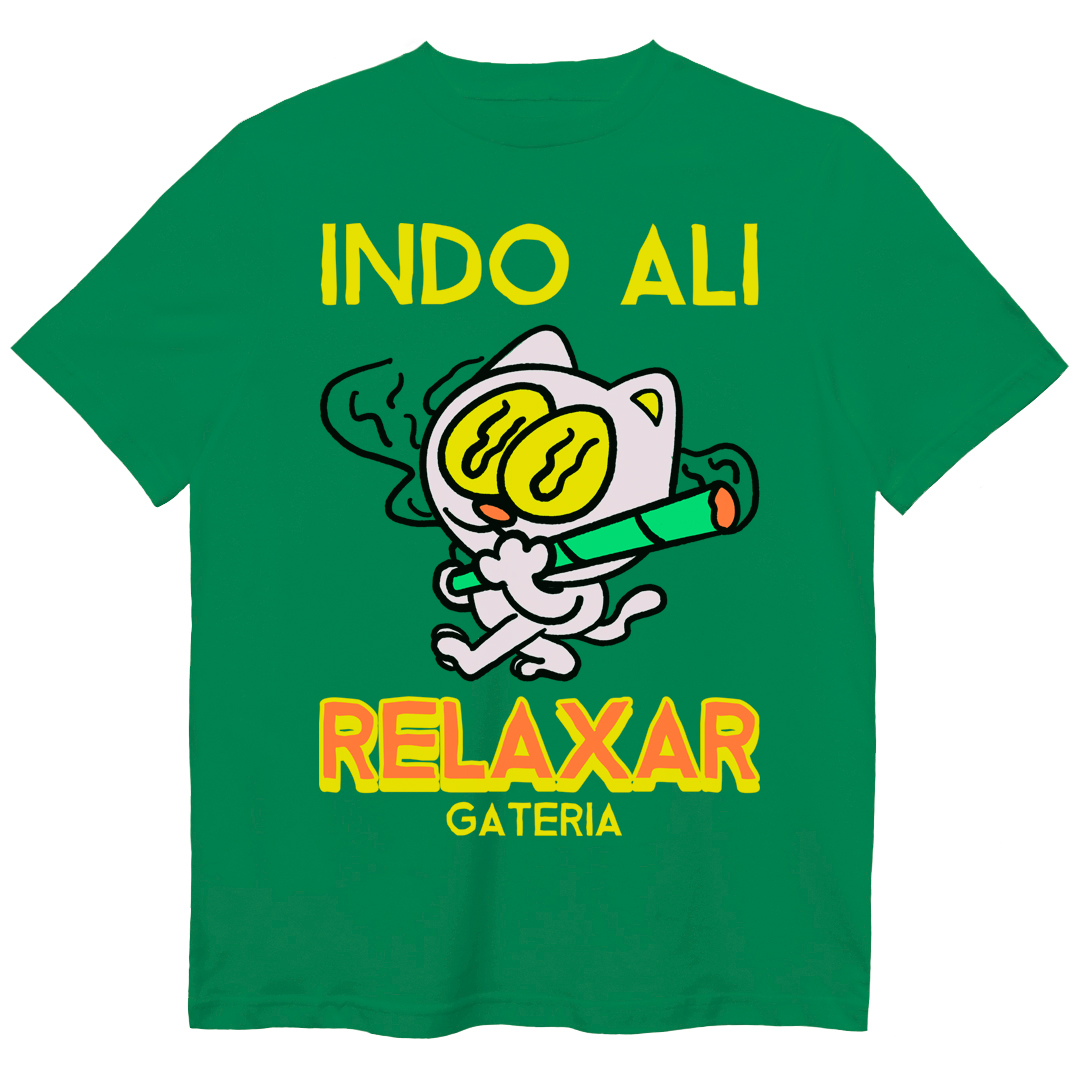 Camiseta Indo Ali Relaxar