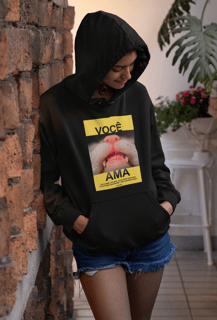 Nome do produto Moletom Canguru - Você Ama