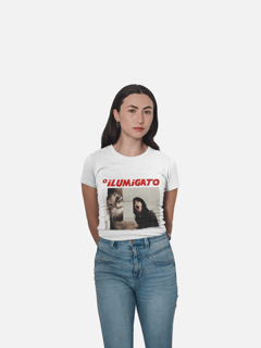 Nome do produto Camiseta O Ilumigato - Branco