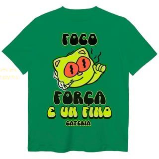 Nome do produto Camiseta Foco Força e Um Fino