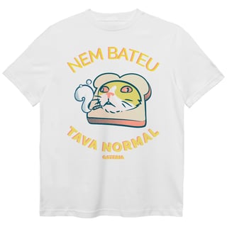 Nome do produto Camiseta Nem Bateu Tava Normal
