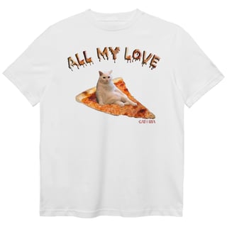 Nome do produto Camiseta All My Love - Gatos e Pizza