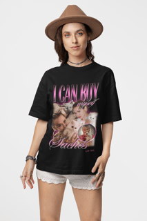Nome do produto Camiseta Miley Cyrus - I Can Buy Myself Sachês - Preto
