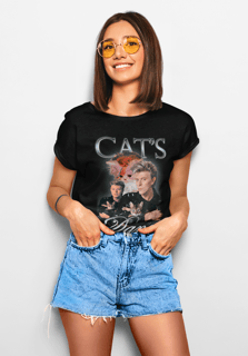 Nome do produto Baby Look David Bowie - Cat's Dance