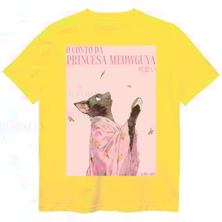 Nome do produto Camiseta O Conto da Princesa Kaguya - Meowguya