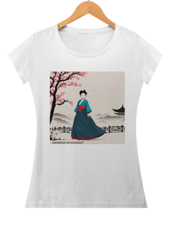 Baby Look Cherry blossoms and hanbok