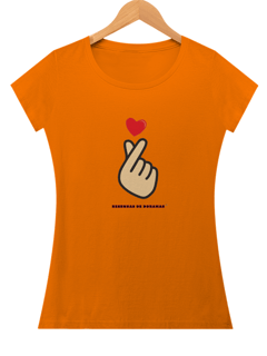 Nome do produto Baby Look Finger Heartu