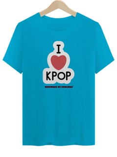 Nome do produto Camiseta Unissex I heart K-pop 