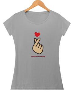 Nome do produto Baby Look Finger Heartu