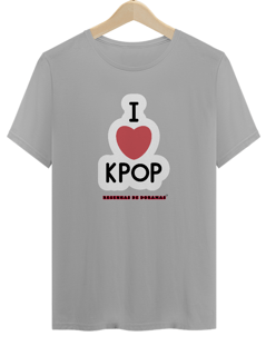 Nome do produto Camiseta Unissex I heart K-pop 
