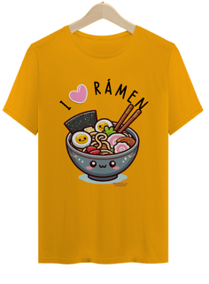 Nome do produto Camiseta Unissex I love Rámen