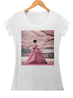 Baby Look Pink Hanbok Lady