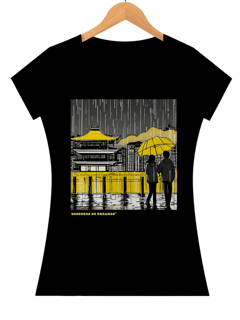 Nome do produto Baby Look Guarda-Chuvas Amarelo