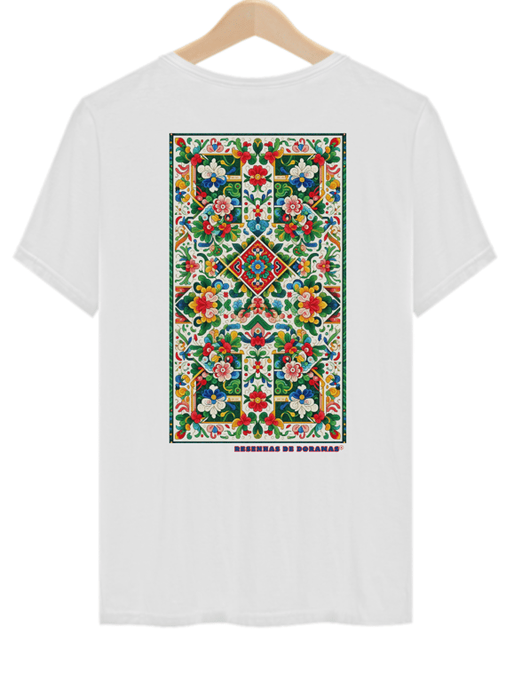Camiseta Unissex Dancheong Pattern 1