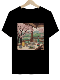 Nome do produto Camiseta Unissex Cena Hanok