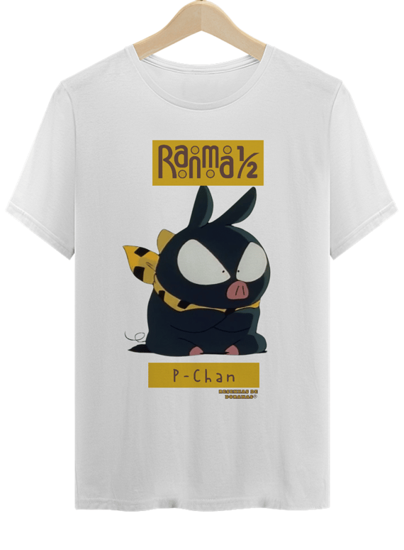 Camiseta Unissex P-Chan Ranma 1/2