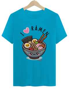 Nome do produto Camiseta Unissex I love Rámen