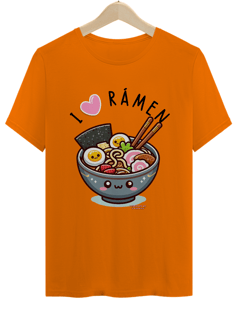 Nome do produto Camiseta Unissex I love Rámen