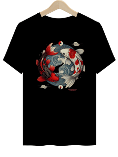 Nome do produto Camiseta Unissex Koi