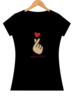 Nome do produto Baby Look Finger Heartu