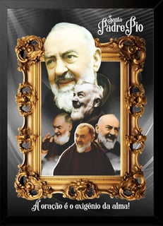 Nome do produto POSTER Santo Padre Pio 