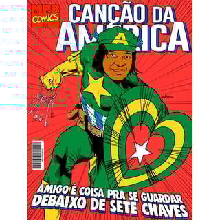 Nome do produto CAMISETA MILTON (MPB Comics)