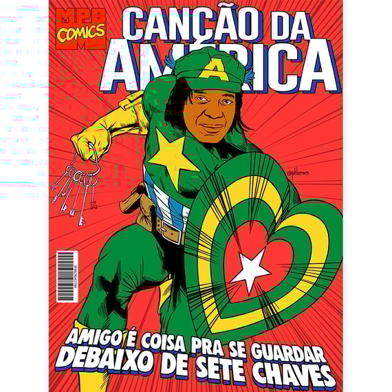 CAMISETA MILTON (MPB Comics)