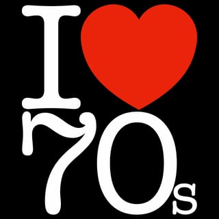 Nome do produto CAMISETA I LOVE 70S