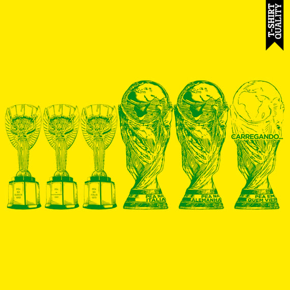 CAMISETA TAÇA CARREGANDO (camiseta quality)