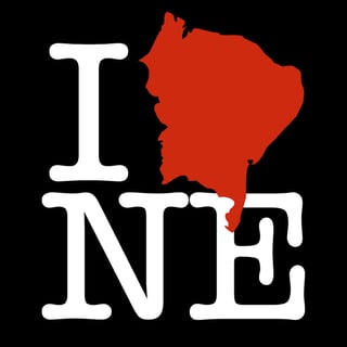 Nome do produto CAMISETA I LOVE NORDESTE (estampa branca)