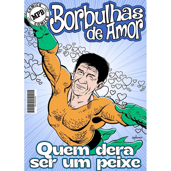CAMISETA FAGNER (MPB Comics)