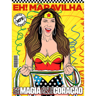 Nome do produto CAMISETA IVETE (MPB Comics)