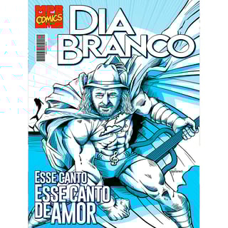 Nome do produto CAMISETA GERALDO (MPB Comics)