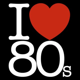 Nome do produto CAMISETA I LOVE 80S (dark t-shirt)