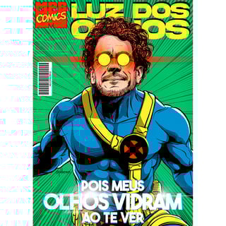 Nome do produto CAMISETA NANDO (MPB Comics)