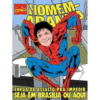 Nome do produto CAMISETA VERCILLO (MPB Comics)