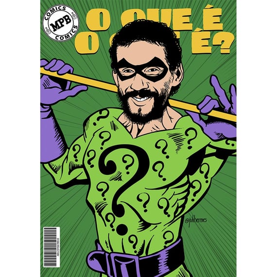 CAMISETA GONZAGUINHA (MPB Comics)