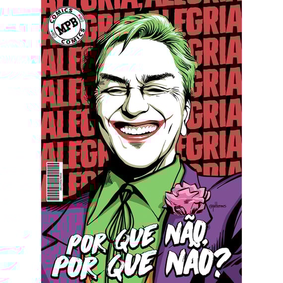 CAMISETA CAETANO VELOSO (MPB Comics)