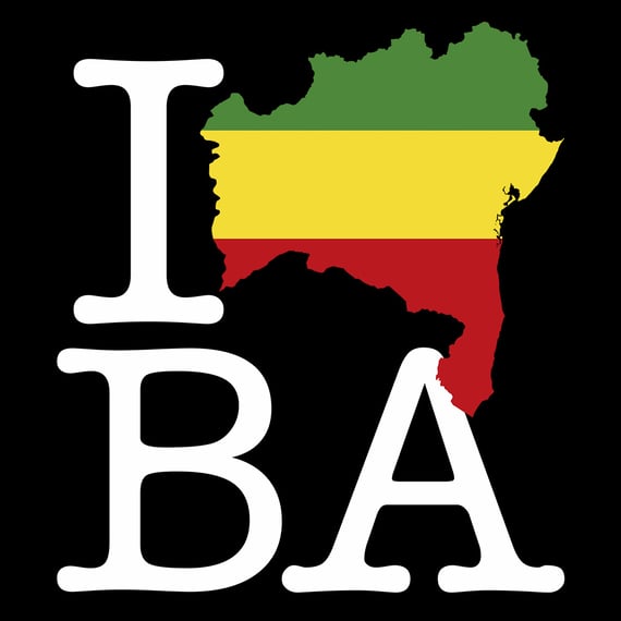 CAMISETA EU AMO A BAHIA