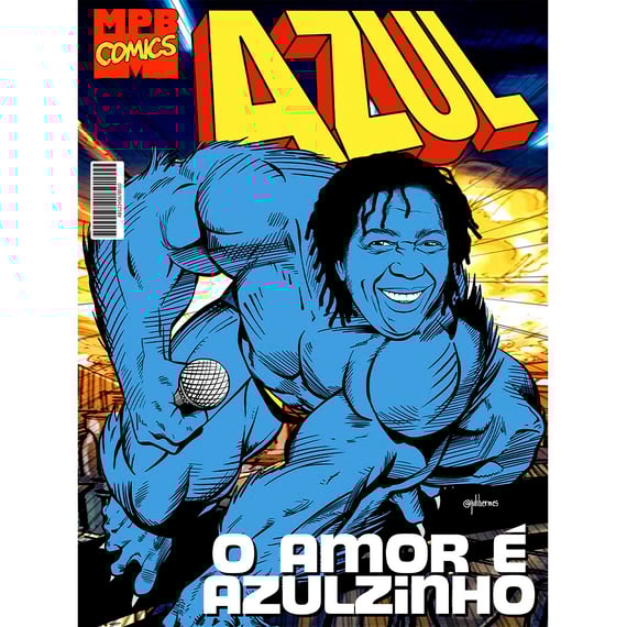 CAMISETA DJAVAN (MPB Comics)