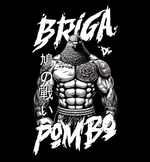 Nome do produto Regata Pombo Monstro - Estampa na frente