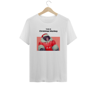 Nome do produto Camiseta This Is Christmas Monkey