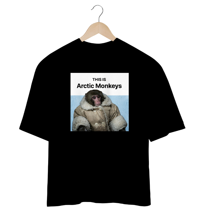 Nome do produto: Camiseta Oversized This Is Arctic Monkeys (Nova)