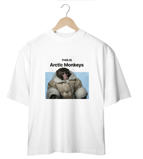 Nome do produto Camiseta Oversized This Is Arctic Monkeys (Nova)