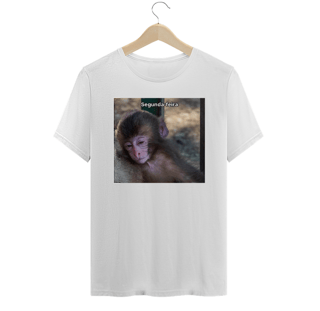 Nome do produto Camiseta Macaquinho Segunda-Feira