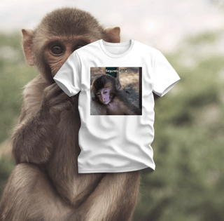 Nome do produto Camiseta Macaquinho Segunda-Feira